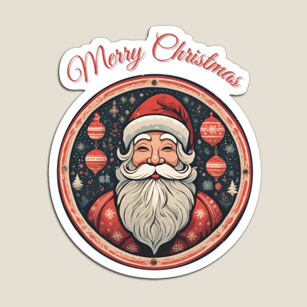 Artikelvorschau, Weihnachten Retro Weihnachtsmann entworfen und verkauft von CherryKaJa.