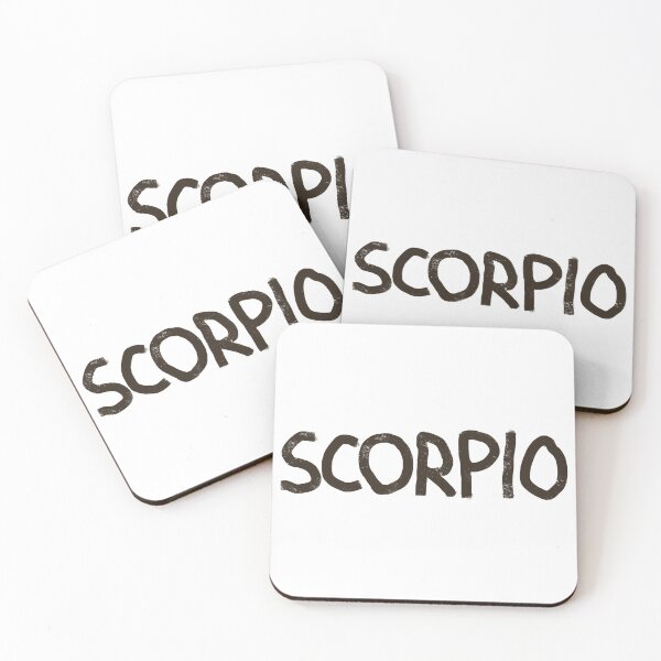 Item preview, Handwritten SCORPIO astrological star sign TEXT ONLY designed and sold by JashJhaveri.