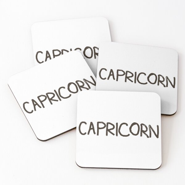 Item preview, Handwritten CAPRICORN astrological star sign TEXT ONLY designed and sold by JashJhaveri.