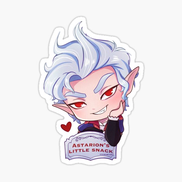 Astarion’s Little Snack Sticker