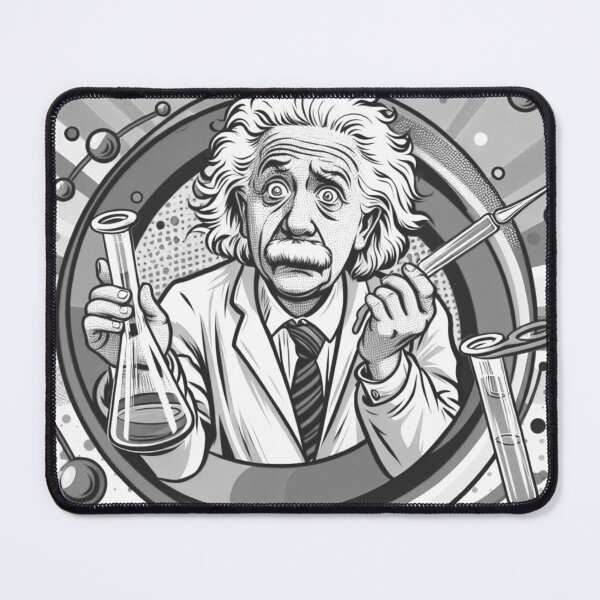 Item preview, Einstein in science designed and sold by Osher-BioArt.