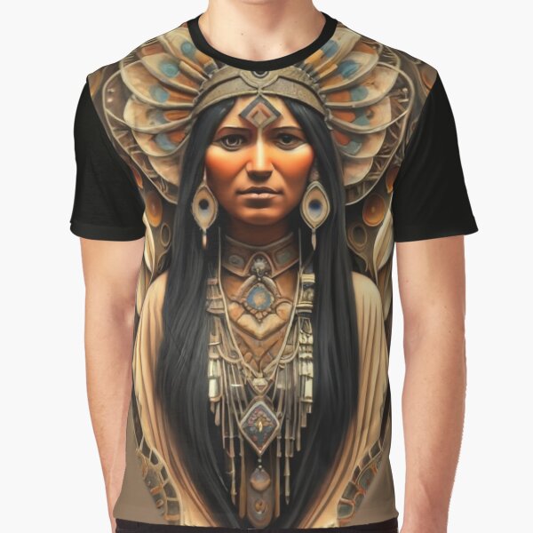 Item preview, Bohemian Apache Woman designed and sold by NiRia Spot.