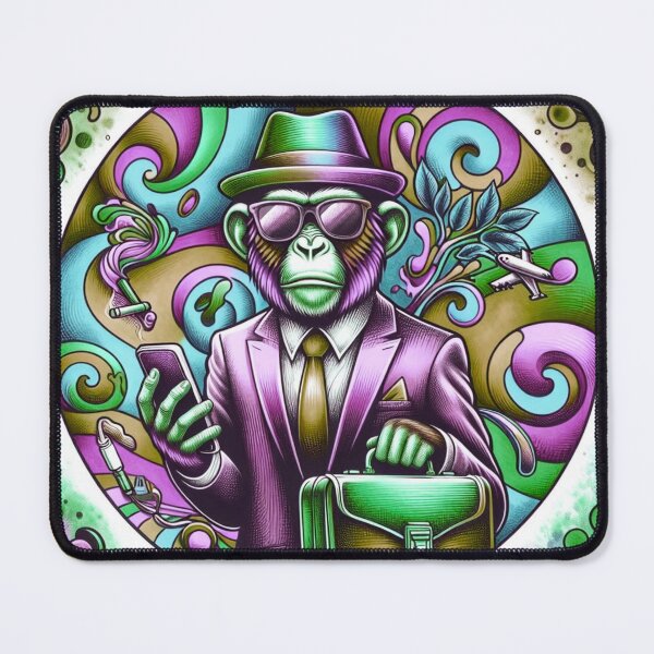 Item preview, Monkey in business  designed and sold by Osher-BioArt.