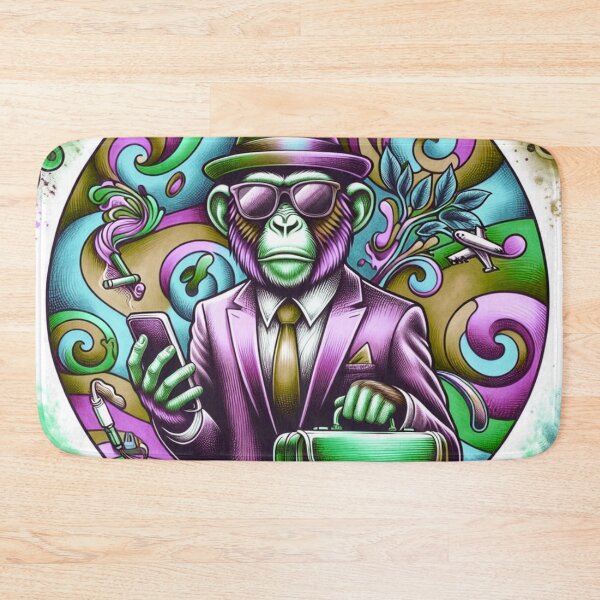 Item preview, Monkey in business  designed and sold by Osher-BioArt.