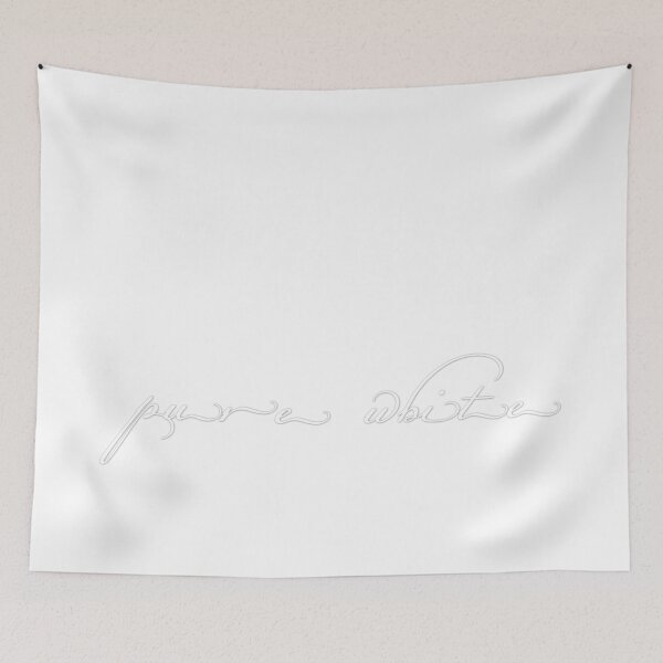 Item preview, Pure White: Effortless Elegance in Bold Simplicity, Unique designed and sold by villacreativa.