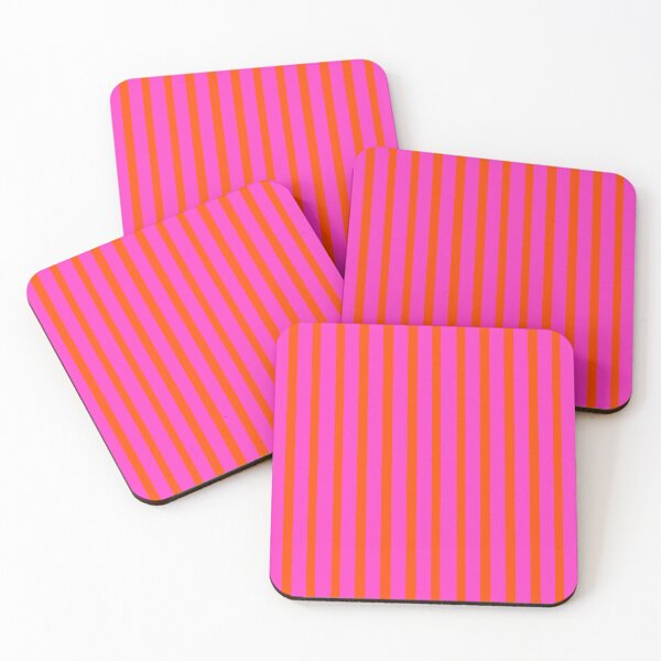 Item preview, Minimalist Pink and Orange Stripes  designed and sold by OneThreeSix.