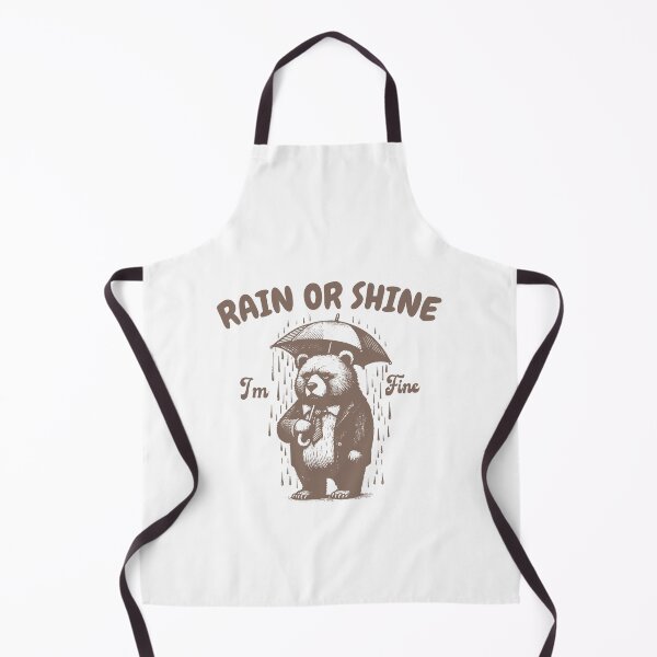 Item preview, Rain or Shine BearFunny Bear with Umbrella designed and sold by LoveMingle.