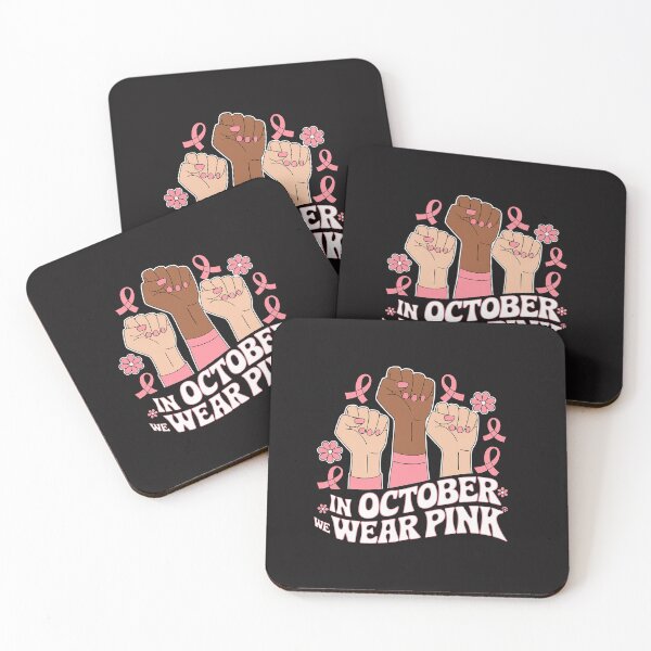 Item preview, In October We Wear Pink | Breast Cancer Awareness Woman Design designed and sold by AsCreationss.