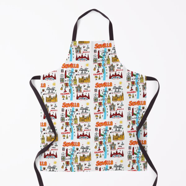 Item preview, Sevilla / Seville, Spain illustration designed and sold by Traveldrawings.