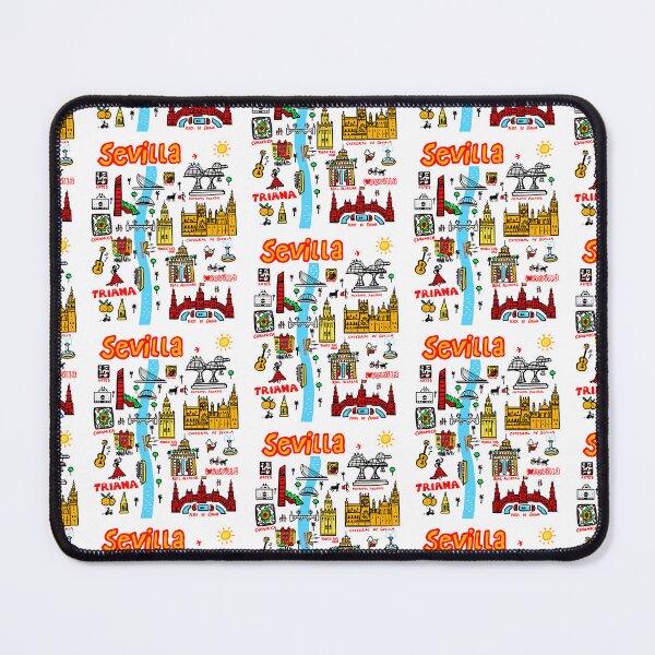 Item preview, Sevilla / Seville, Spain illustration designed and sold by Traveldrawings.