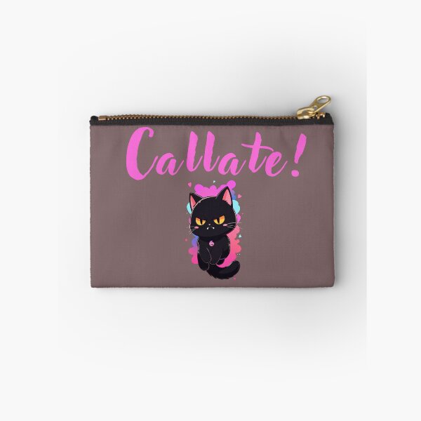 Item preview, shut up funny spanish cat illustration adorable animal designed and sold by La Loca.