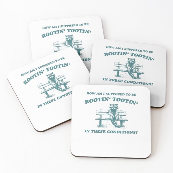Item preview, Rootin Tootin Graphic Retro Vintage Raccoon designed and sold by LoveMingle.