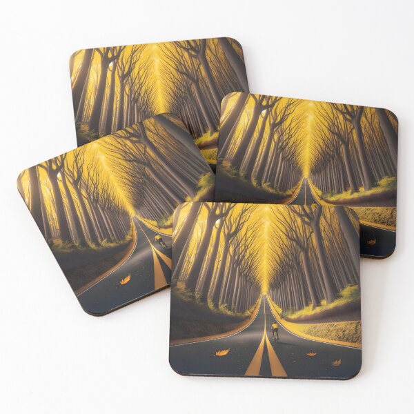 Item preview,  Autumn road designed and sold by Vibranta Studio.