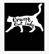 Crazy Cat Lady Photographic Print