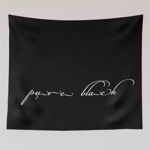 Item preview, Pure Black: Effortless Elegance in Bold Simplicity, Unique designed and sold by villacreativa.