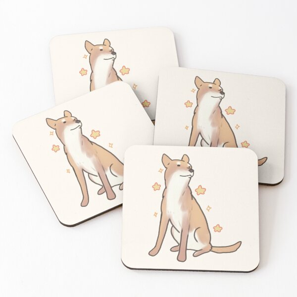 Item preview, Cute carolina dog illustration  designed and sold by Artofmayara.