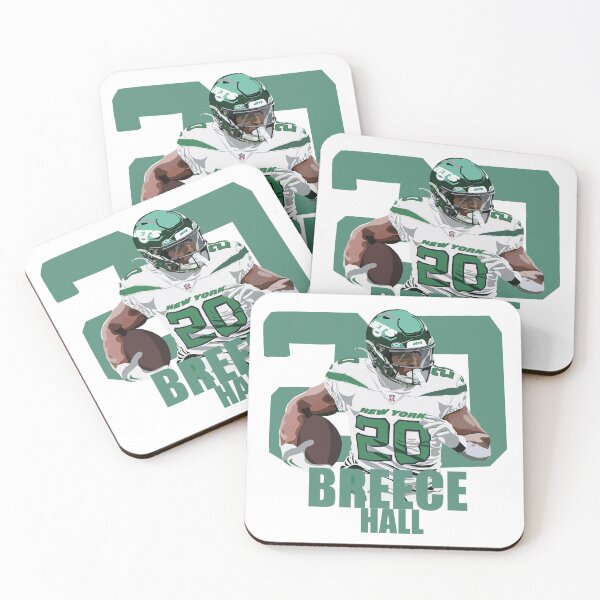 Item preview, BREECE HALL 20 JETS FOOTBALL designed and sold by CHALEE-P.
