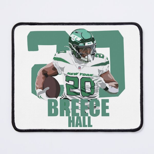 Item preview, BREECE HALL 20 JETS FOOTBALL designed and sold by CHALEE-P.
