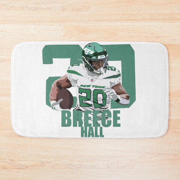 Item preview, BREECE HALL 20 JETS FOOTBALL designed and sold by CHALEE-P.