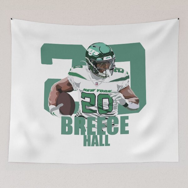 Item preview, BREECE HALL 20 JETS FOOTBALL designed and sold by CHALEE-P.