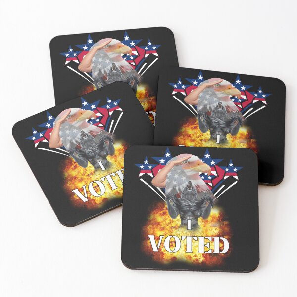 Item preview, i voted american alpha wolf  designed and sold by InMyMentalEra.