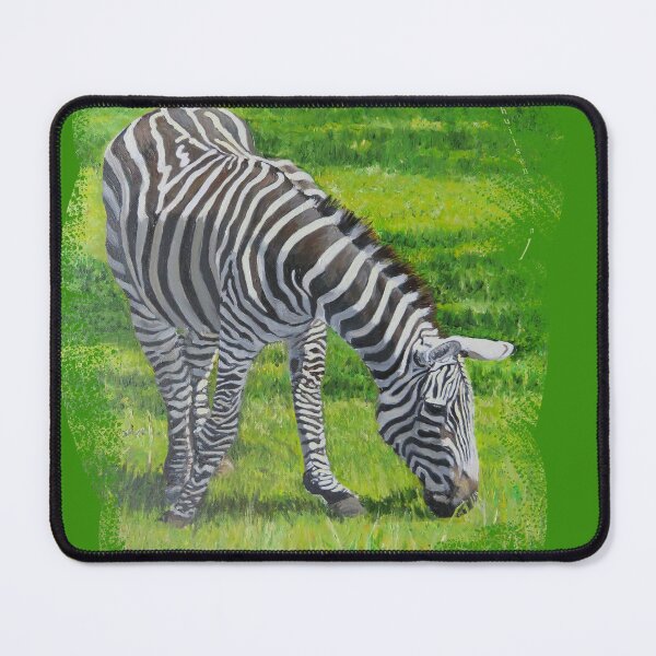 Item preview, Zebra in greens designed and sold by CamphuijsenArt.