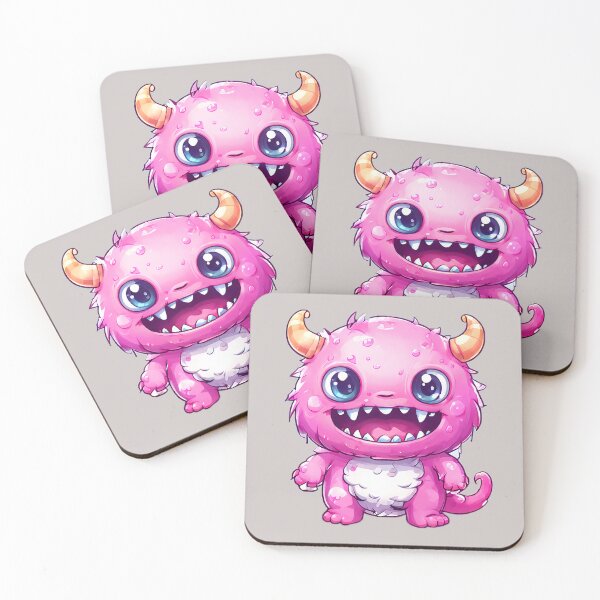 Item preview, Cute Little Monster Kawaii  designed and sold by Juana-.