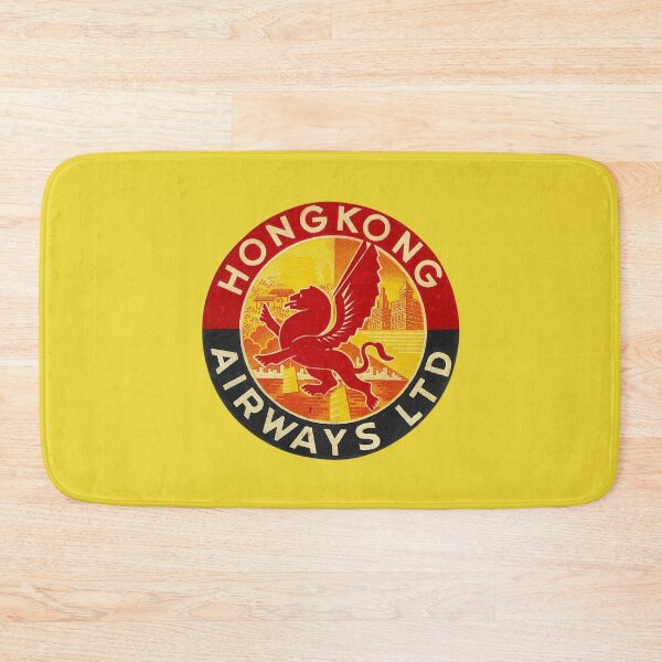 Artikelvorschau, Hong Kong Airways Vintage Luggage Label entworfen und verkauft von FutureTraveller.