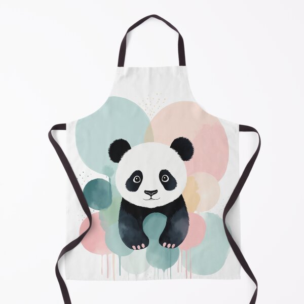 Item preview, Colorful Cute Panda  designed and sold by HUMORONCOTTON.