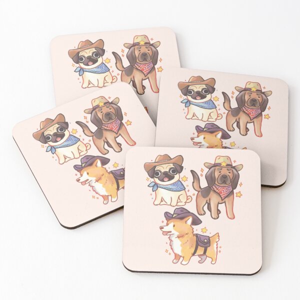 Item preview, Cowboy dogs pack  designed and sold by Mayarartsy.
