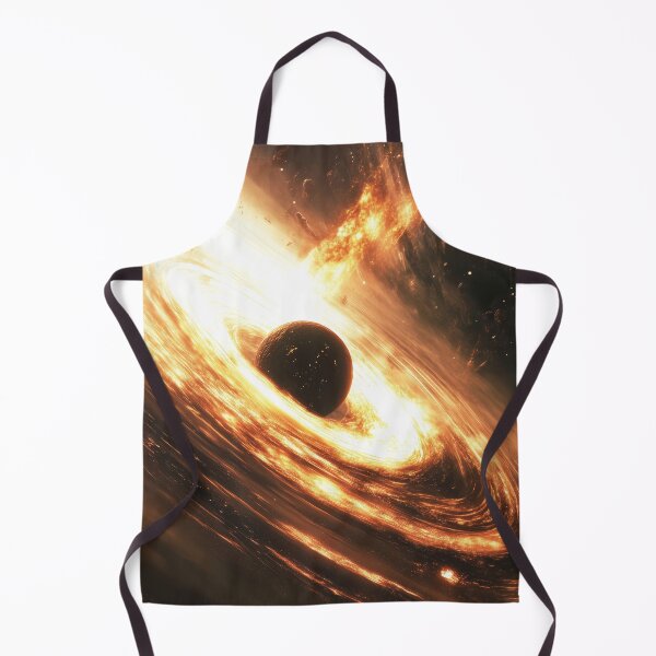 Item preview, Black Hole Surrounded by Fiery Cosmic Energy designed and sold by lematworks.