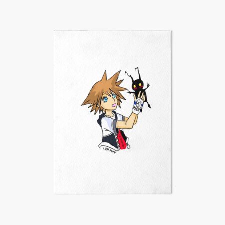 Vista previa del artículo con la obra «Cute Sora Kingdom Hearts», diseñado y vendido por Inkhov.