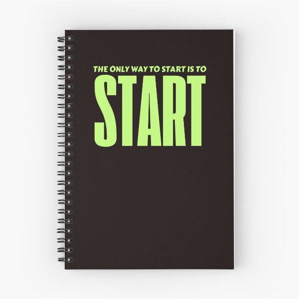 Item preview,  The only way to start is to start designed and sold by ladylalitafanta.
