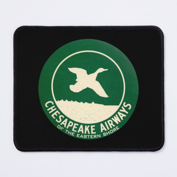 Item preview, Chesapeake Airways Vintage Luggage Label designed and sold by FutureTraveller.