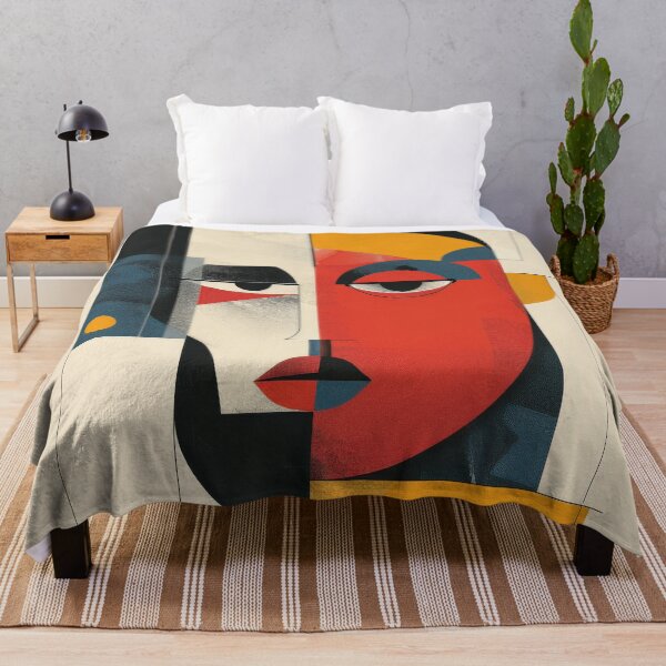 Item preview, Abstract Portrait in Geometric Style designed and sold by brandway.