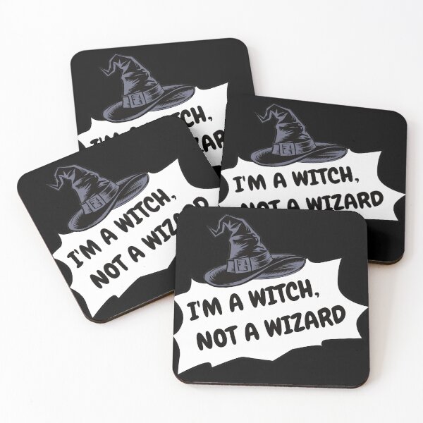 Item preview, Im a witch, not a wizard designed and sold by Dot1001.