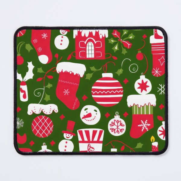 Item preview, Festive pattern with Christmas motifs. designed and sold by MyHappyArtShop.