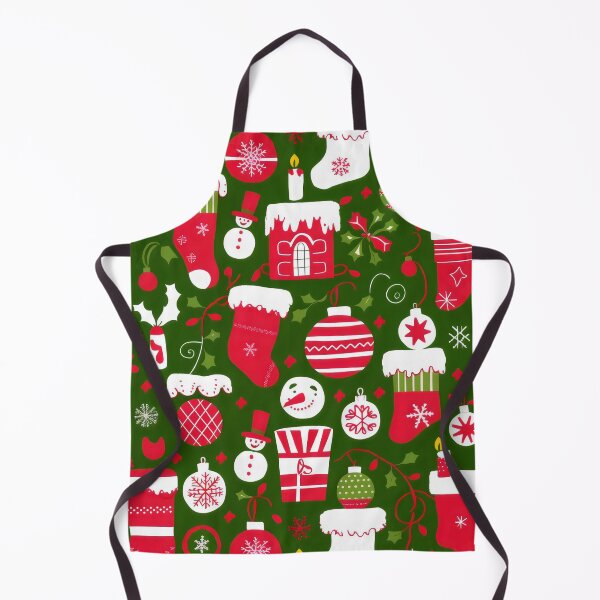 Item preview, Festive pattern with Christmas motifs. designed and sold by MyHappyArtShop.