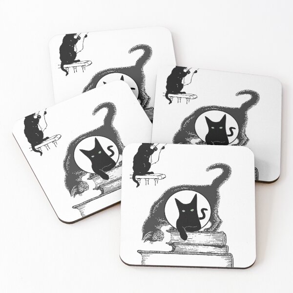 Item preview, reading and cats designed and sold by Nizarri.