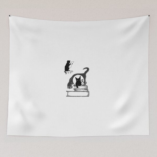 Item preview, reading and cats designed and sold by Nizarri.