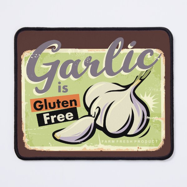 Item preview, "Garlic is Gluten-free" t shirt design series designed and sold by MyGluteesFree77.