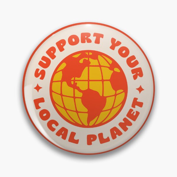 Item preview, Support Your Local Planet designed and sold by asymmetrickid.