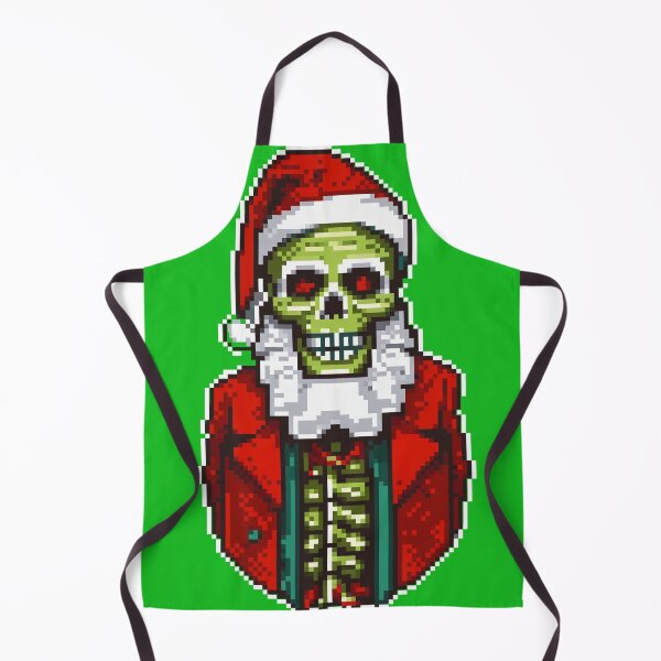 Item preview, Christmas in October - Halloween Santa Skeleton Design designed and sold by FunnyFarmDesign.