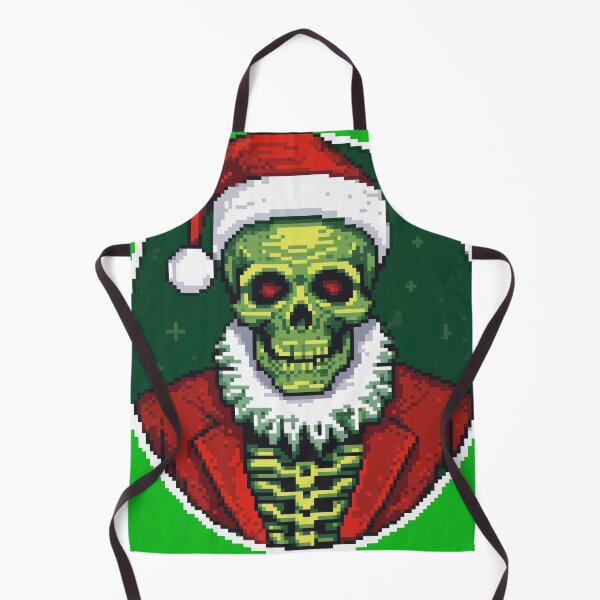 Item preview, Christmas in October - Halloween Santa Skeleton Design designed and sold by FunnyFarmDesign.