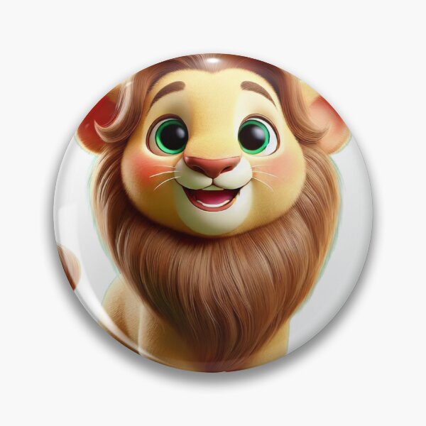 Item preview, Playful Lion Cub: The Cutest King in the Making designed and sold by aunins7.