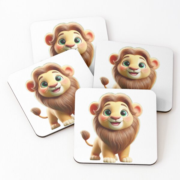 Item preview, Playful Lion Cub: The Cutest King in the Making designed and sold by aunins7.