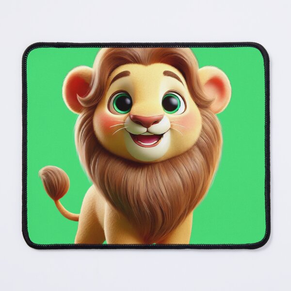 Item preview, Playful Lion Cub: The Cutest King in the Making designed and sold by aunins7.