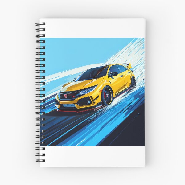 Item preview, 2019 Honda Civic Type R FK8 Phoenix Yellow designed and sold by motomojo69.