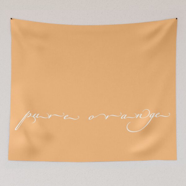 Item preview, Pure Orange: Effortless Elegance in Bold Simplicity, Unique designed and sold by villacreativa.