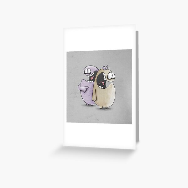 Headlock Greeting Card